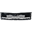 SX Grille Painted Black Shell with Chrome Insert CAPA Certified