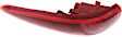 Driver Side, Outer Tail Light, with Bulb, LED, Red Lens