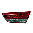 Passenger Side, Inner Tail Light, with Bulb, LED, Clear Lens, CAPA CERTIFIED