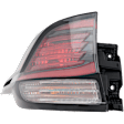 Driver Side, Outer LED Tail Light, With bulb(s), OE Replacement