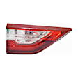 Driver Side, Inner Halogen Tail Light, With bulb(s), OE Replacement,, CAPA Certified