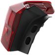 Driver Side, Outer Tail Light, with Bulb, LED, Mounts On Body
