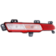 Passenger Side Back Up Light, with Bulb, Halogen, CAPA CERTIFIED