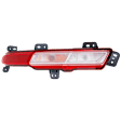 Driver Side Back Up Light, with Bulb, Halogen, CAPA CERTIFIED