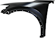 Rear, Upper Primed Bumper Cover CAPA Certified