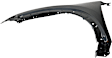 Rear, Upper Primed Bumper Cover CAPA Certified