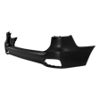 Rear, Upper Primed Bumper Cover, Without Parking Aid Sensor Holes