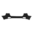 Rear, Upper Primed Bumper Cover, Without Parking Aid Sensor Holes