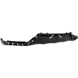 Rear, Lower Bumper Cover, Textured Gray