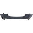 Rear Primed Bumper Cover, 4 Cyl., 1.6L Engine, CAPA CERTIFIED