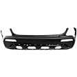 Rear Textured Bumper Cover, For Models without Sensor Hole, Rugged Design