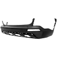 Rear Textured Bumper Cover, For Models without Sensor Hole, Rugged Design