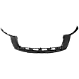 Rear Textured Bumper Cover, For Models without Sensor Hole, Rugged Design