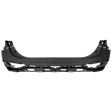 Rear Textured Bumper Cover, USA Built Vehicle, CAPA Certified