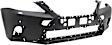 Front Primed Bumper Cover, With Headlight Washer Holes, CAPA CERTIFIED