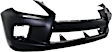 Front Primed Bumper Cover, With Headlight Washer Holes