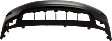 Front Primed Bumper Cover, Base Model, With Headlamp Washer Hole, Without Radar Or Laser Cruise Control