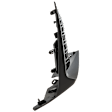 Front, Passenger Side Painted Black Bumper Cover