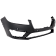 Front Primed Bumper Cover, For Models with Active Park Assist Sensor Holes