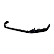 Front, Upper Valance, Textured Black