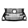 Grille, Chrome Shell with Dark Gray Insert, Base Model, CAPA CERTIFIED