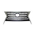 Grille Assembly, Painted Gray Shell and Insert