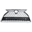 Grille Assembly, Chrome Shell with Painted Dark Gray Insert, Base Model, 6 Cyl., 3.5L Engine