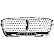 Base Grille Shell and Insert, Chrome CAPA Certified