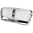 Base Grille Shell and Insert, Chrome CAPA Certified