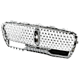 Reserve Grille Shell and Insert, Chrome CAPA Certified