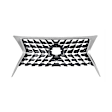 Grille, Chrome Shell with Painted Gray Insert, CAPA CERTIFIED
