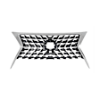Grille, Chrome Shell with Painted Gray Insert, For Models Without Black Line Edition, With Front View Camera, CAPA CERTIFIED