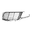 Driver Side Grille Textured Black Shell and Insert CAPA Certified