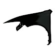 Front, Driver Side Fender, Primed, CAPA CERTIFIED