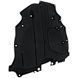 Rear Engine Splash Shield, 2.5L engine, CAPA CERTIFIED