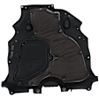 Rear Engine Splash Shield, 2.5L engine, CAPA CERTIFIED