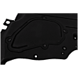 Rear Engine Splash Shield, 2.5L engine, CAPA CERTIFIED