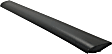 Front, Passenger Side Door Molding and Beltlines, Textured Black, With Chrome Molding