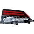 Passenger Side, Inner Tail Light, Without bulb(s), Halogen, Clear and Red Lens, 6 Cyl., 3.5L Engine, CAPA CERTIFIED