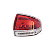 Passenger Side, Outer Tail Light, With bulb(s), Halogen, Clear and Red Lens CAPA CERTIFIED