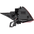 Driver Side, Outer LED Tail Light, With bulb(s), OE Replacement