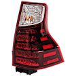 Passenger Side LED Tail Light, with Bulb, For Models with Sport Design Package, CAPA CERTIFIED