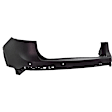 Rear, Upper Primed Bumper Cover, Upper Bumper Cover, CAPA Certified