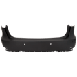 Rear Primed Bumper Cover, 6 Cyl., 3.5L Engine