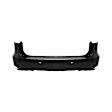 Rear Primed Bumper Cover
