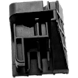Rear, Driver Side Bumper Bracket, Bumper Protector