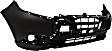 Front Primed Bumper Cover CAPA Certified