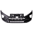 Front Primed Bumper Cover, With Matte Black Trim