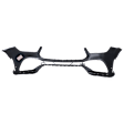 Front, Upper Primed Bumper Cover