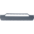 Front, Center Primed Bumper Cover, without Mounting Bracket(s), S Model, For Models without John Cooper Works Package